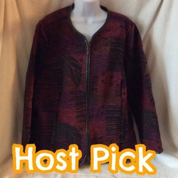 ✅2x Host Pick✅ C.J. Banks Zip Up Blazer, Size 1X - Picture 1 of 7